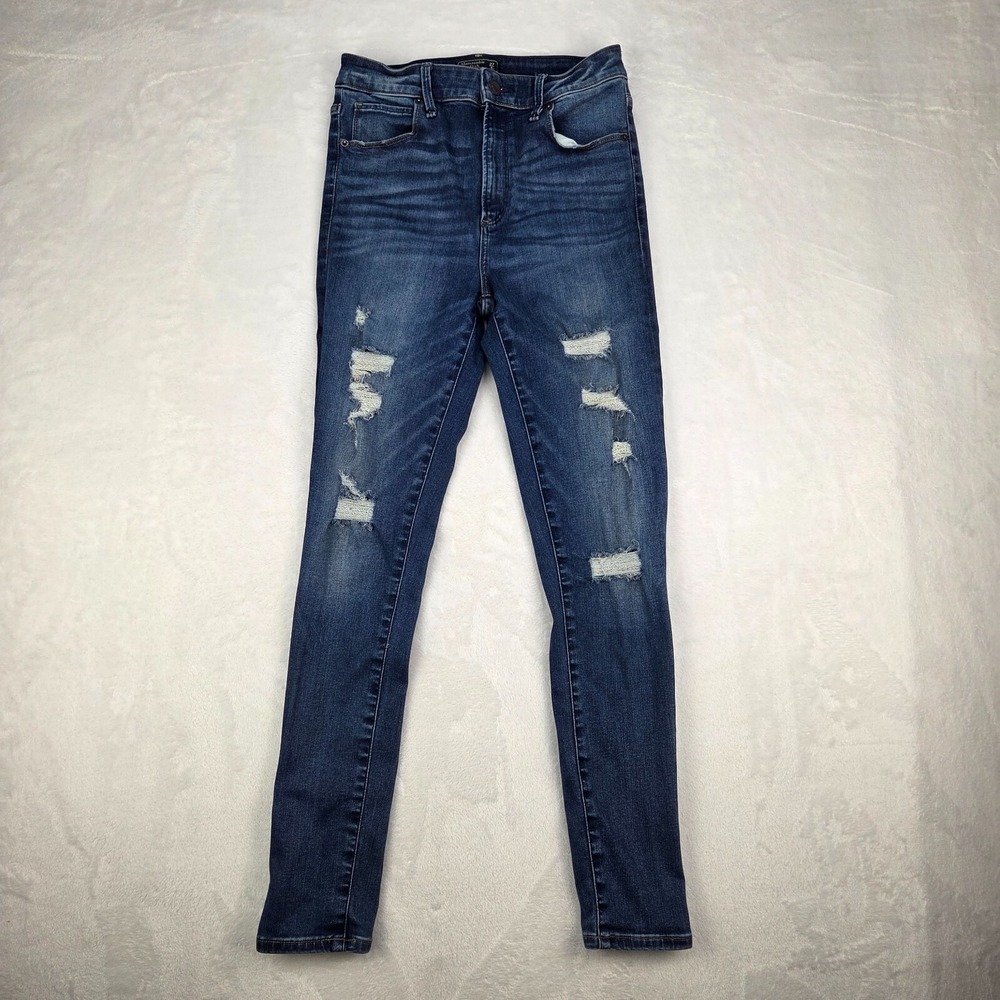 Abercrombie & Fitch Womens Simone Super Skinny High Rise Jeans Size‎ 27 / 4R